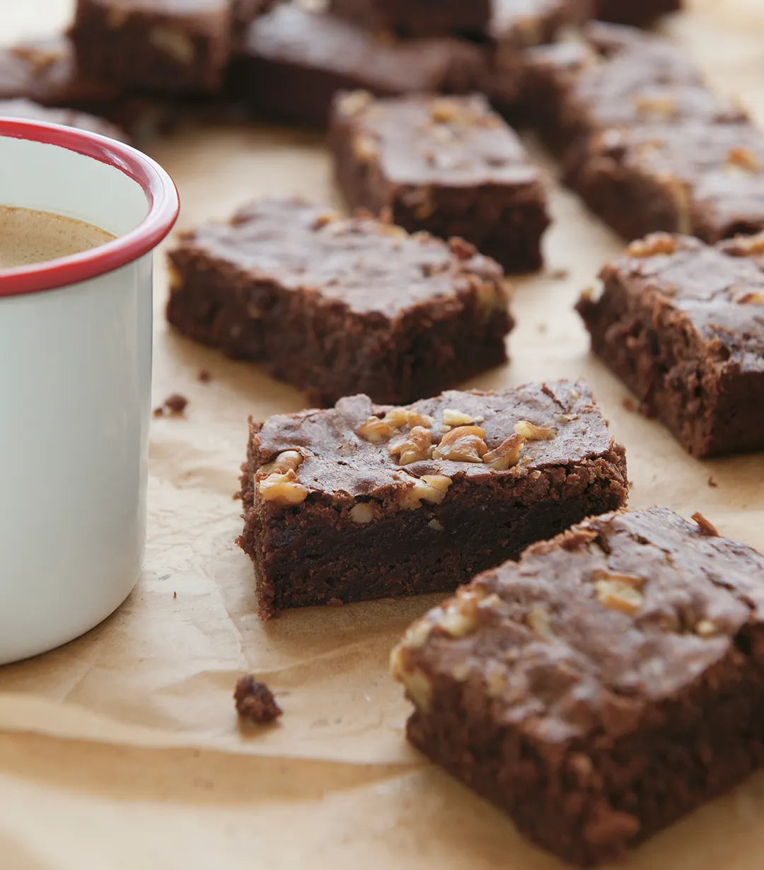 Brownies met walnoten