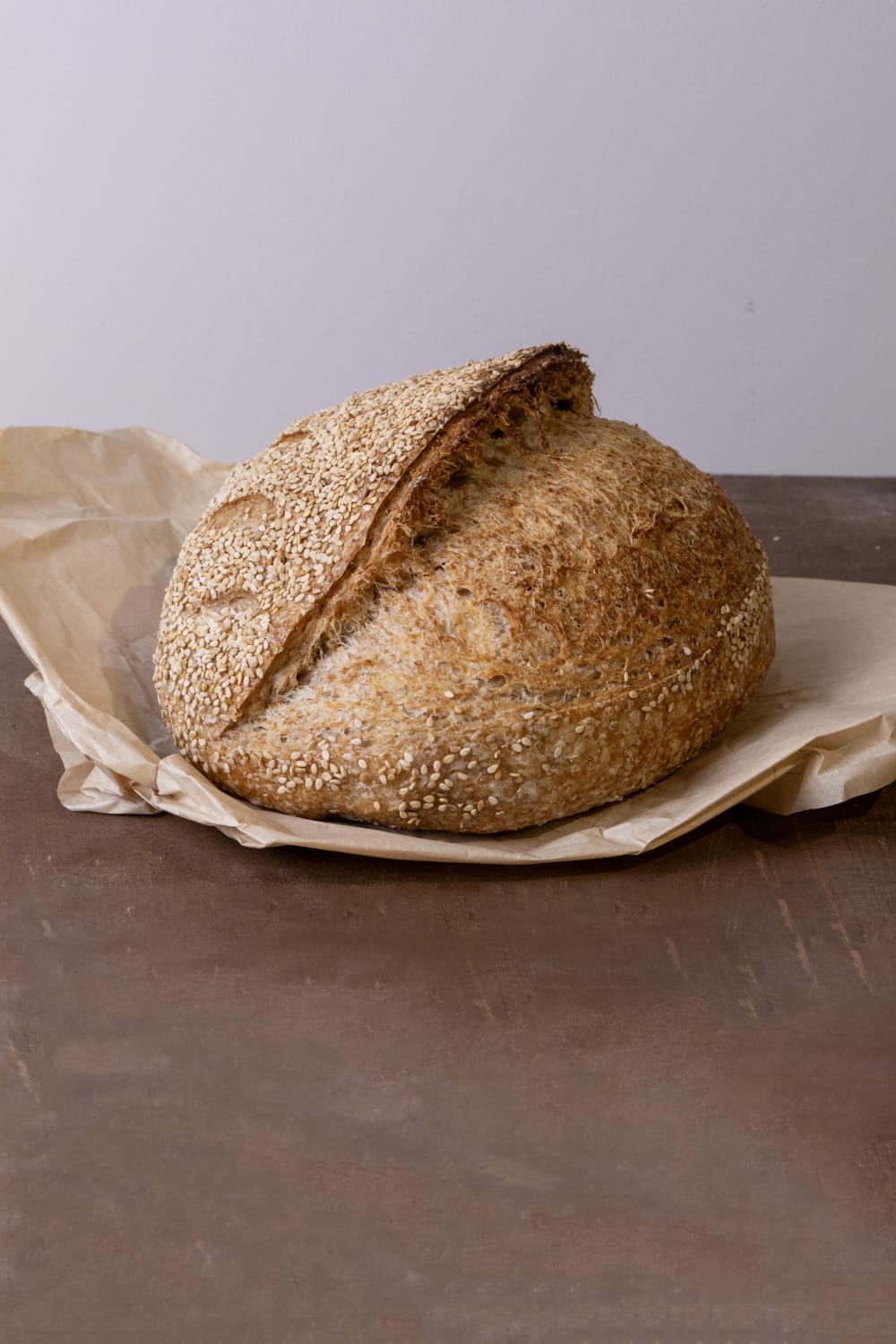 Half geland vloerbrood