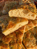 Foccacia rozemarijn en zeezout